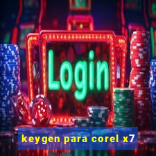 keygen para corel x7